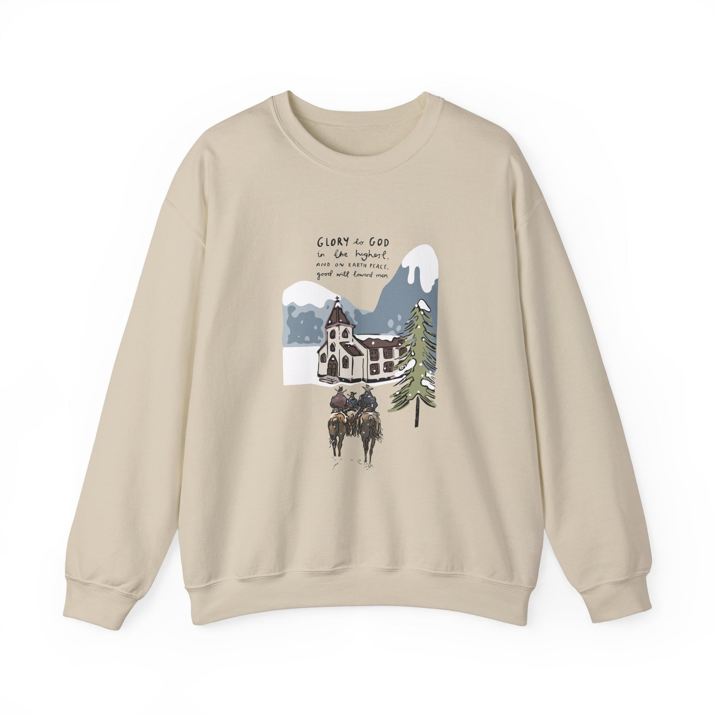 Glory to God in the Highest Crewneck Sweatshirt